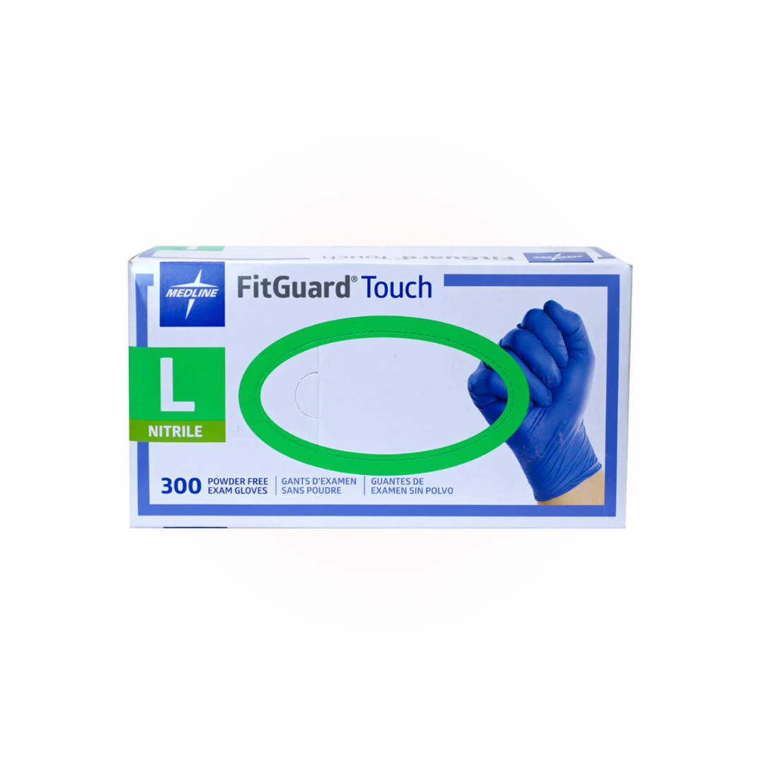 MedLine FitGuard Nitrile Exam Gloves