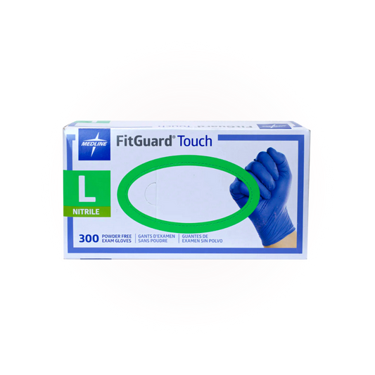 MedLine FitGuard Nitrile Exam Gloves