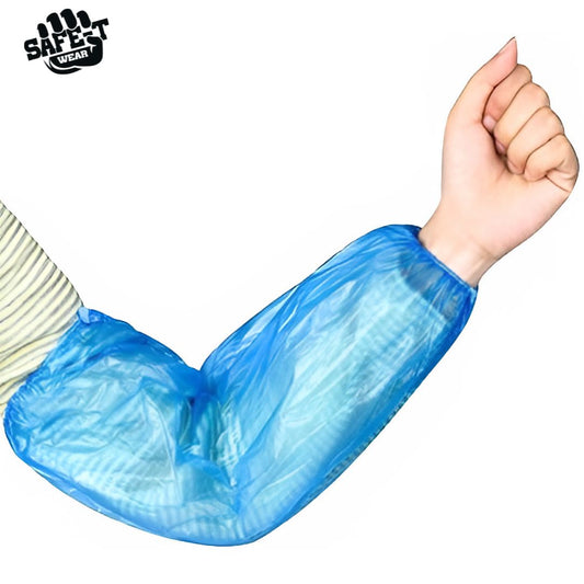 Blue Poly Sleeves - Safe-T Wear - AGMD Group