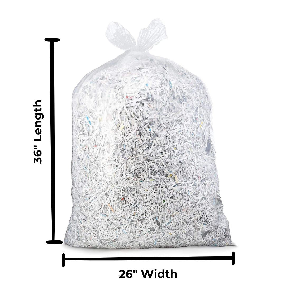 Garbage Bags Clear 26 x 36 - EcoFlex - AGMD Group