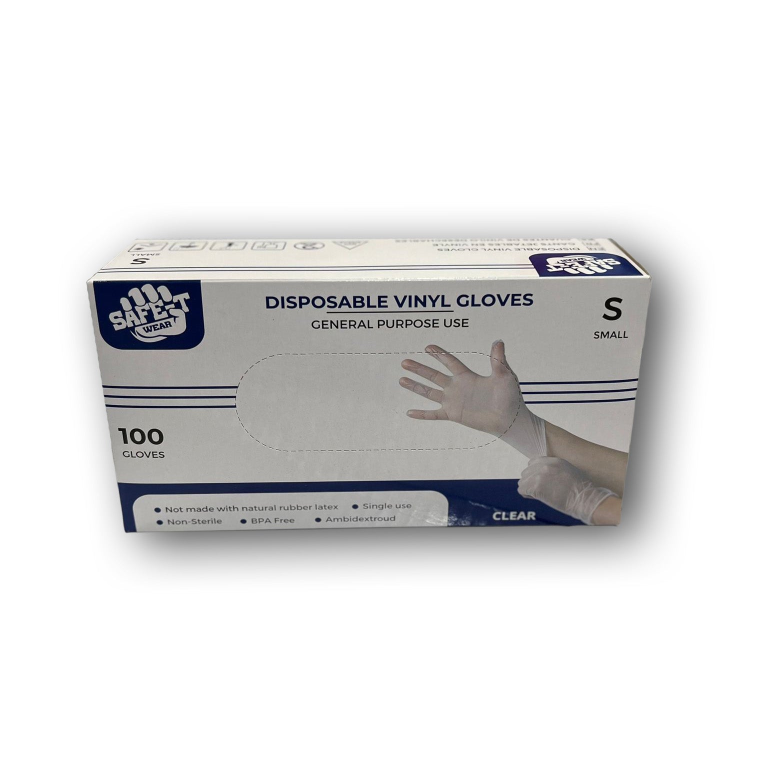 Safe-T Disposable Vinyl Gloves