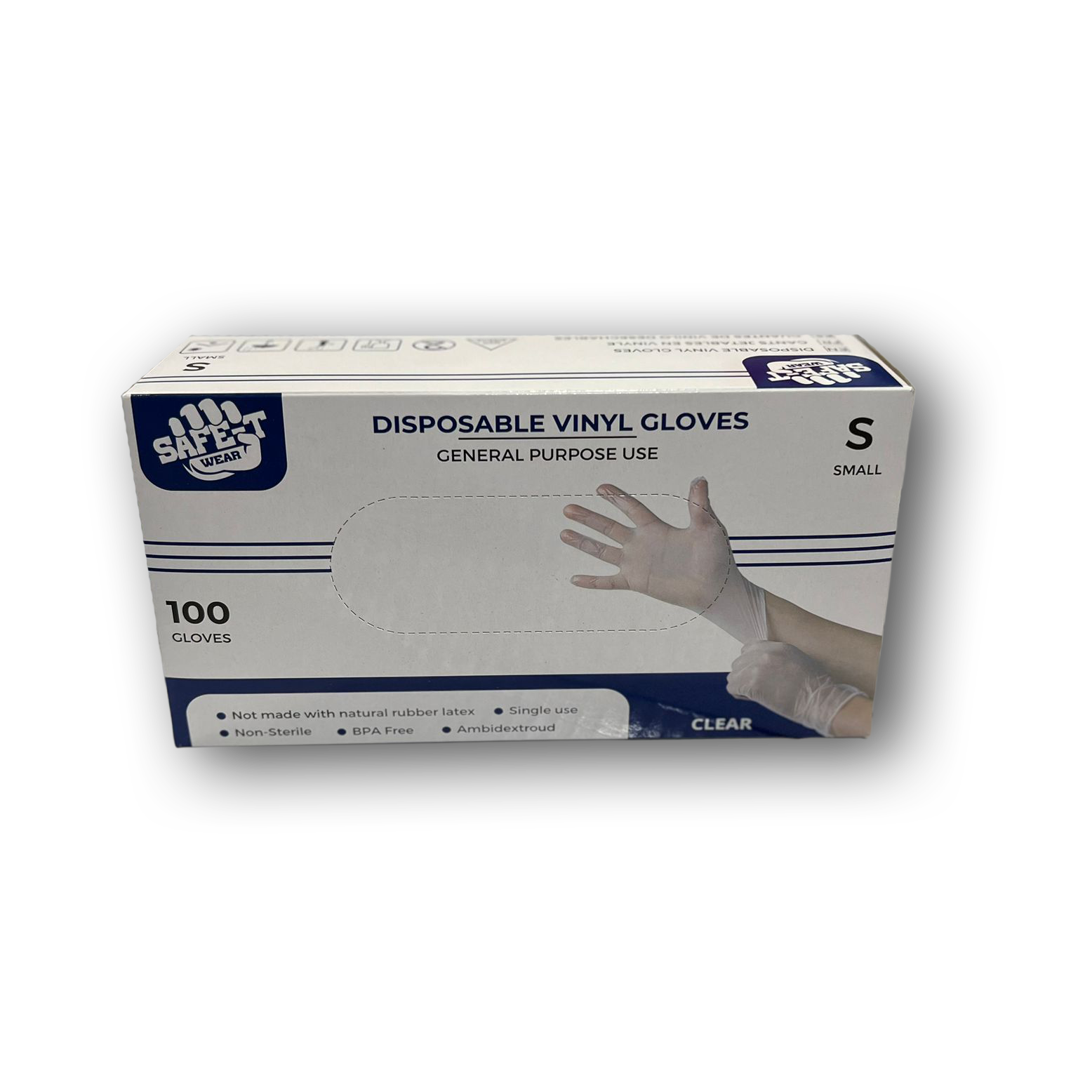 Safe-T Disposable Vinyl Gloves