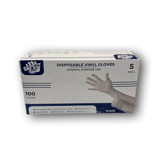 Safe-T Disposable Vinyl Gloves
