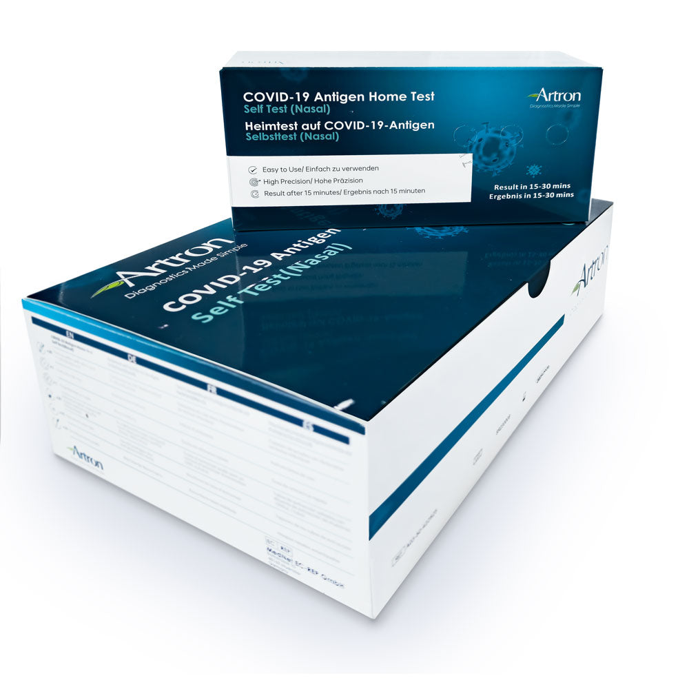 Artron Rapid COVID-19 Antigen Test Made in Canada (5 - Pack) * Exp. Sept 2025* - AGMD Group