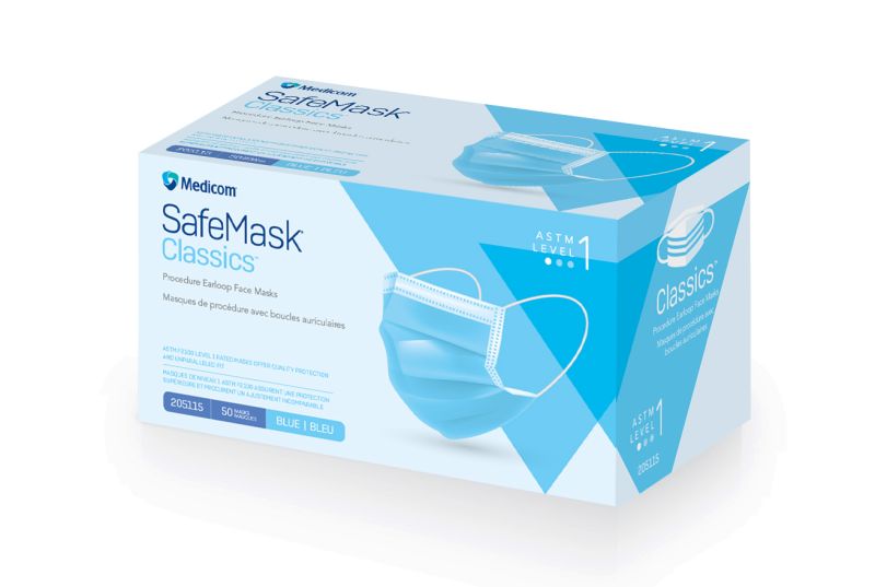 Medicom Disposable 3-Ply Mask | ASTM Level 1 - AGMD Group