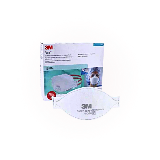 3M 1870+ Aura Particulate Respirator and Surgical N95 Mask