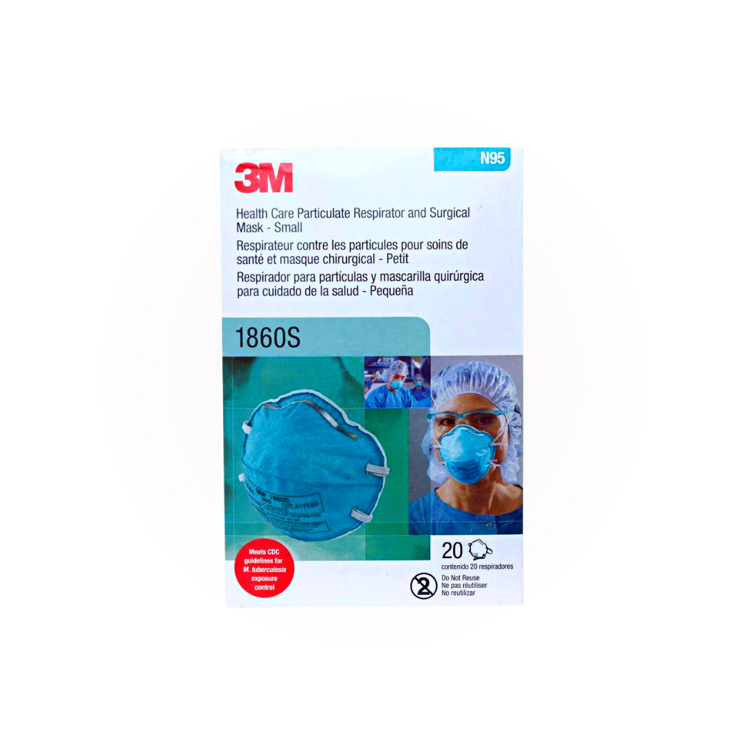 3M 1860S Particulate Healthcare Respirator N95 Mask 