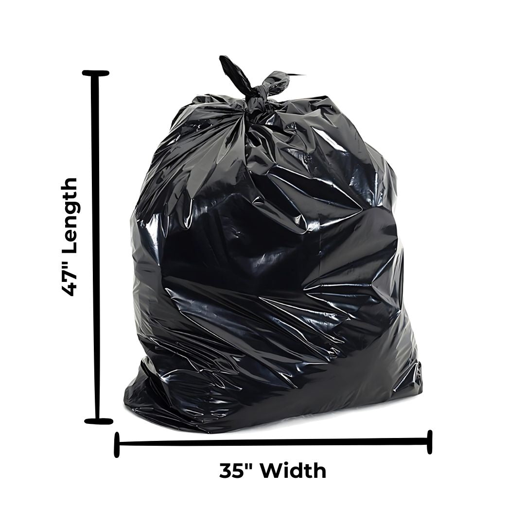 Garbage Bags Black 35 x 47 - EcoFlex