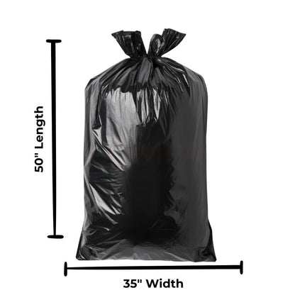 Garbage Bags Black 35 x 50 - EcoFlex