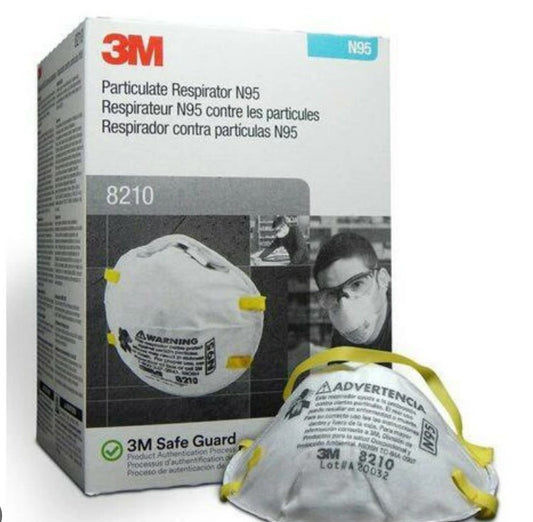 3M 8210 N95 Respirator Mask – (Individually Packed) - AGMD Group