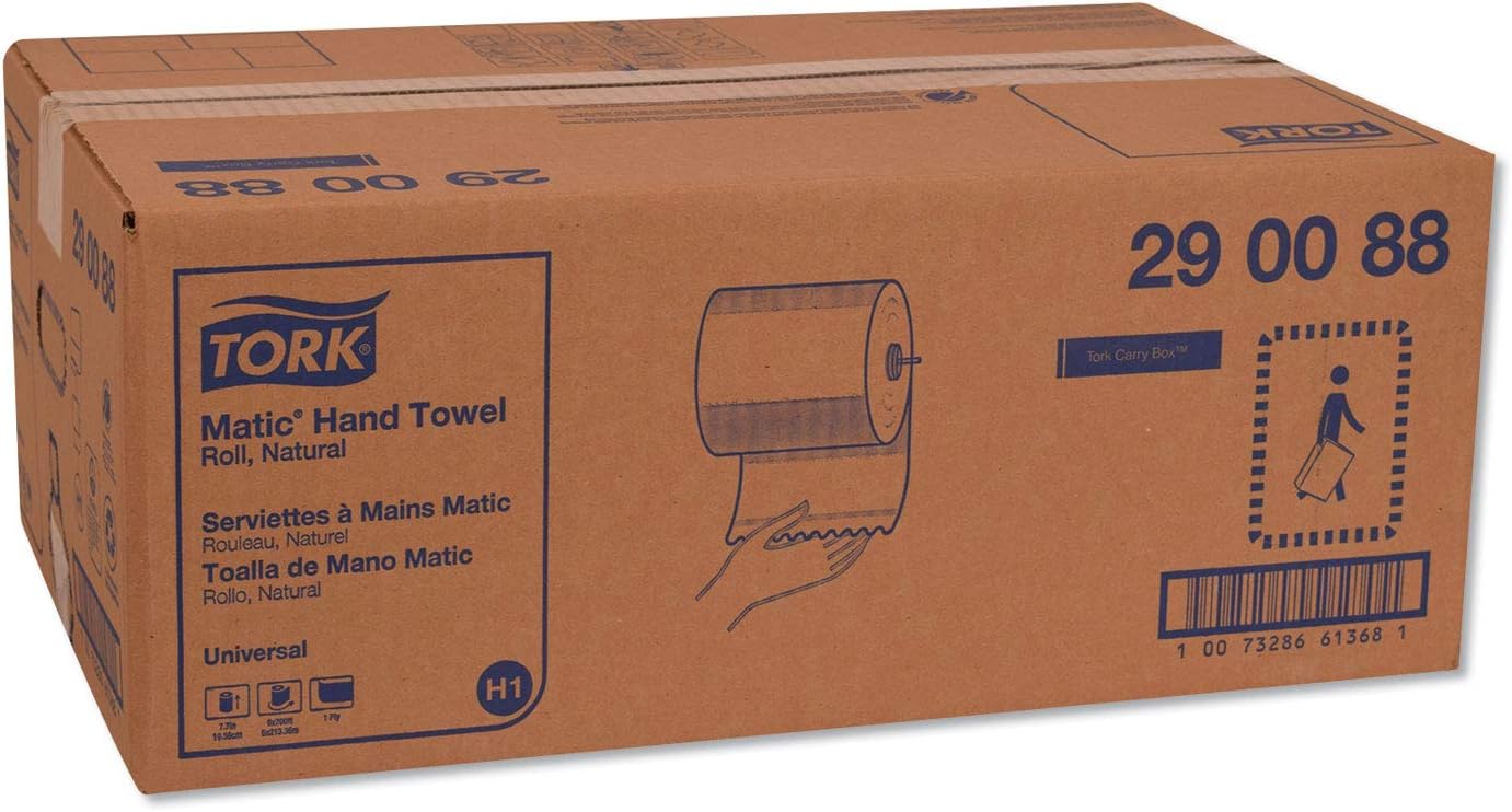 Tork 290088 Kraft Universal Single-Ply Hand Roll Towel