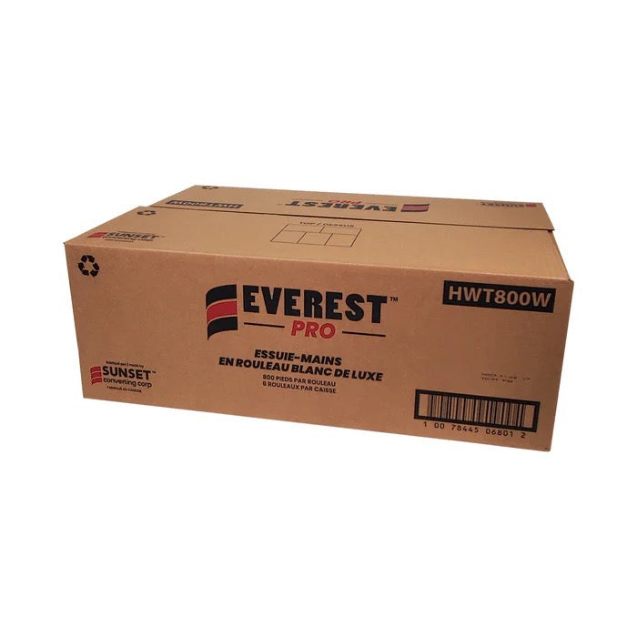 Everest Pro White Paper Towel 800 Ft.