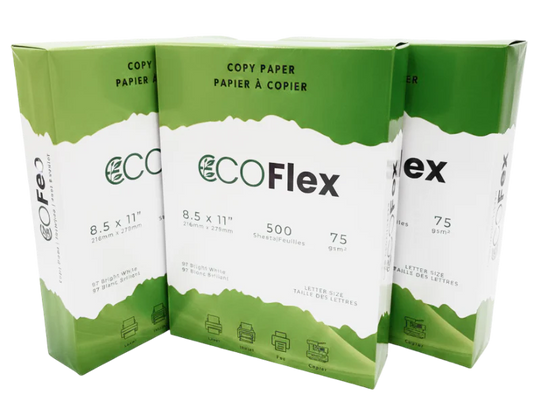 Ecoflex Copy Paper 8.5" x 11" (Case of 10) - AGMD Group