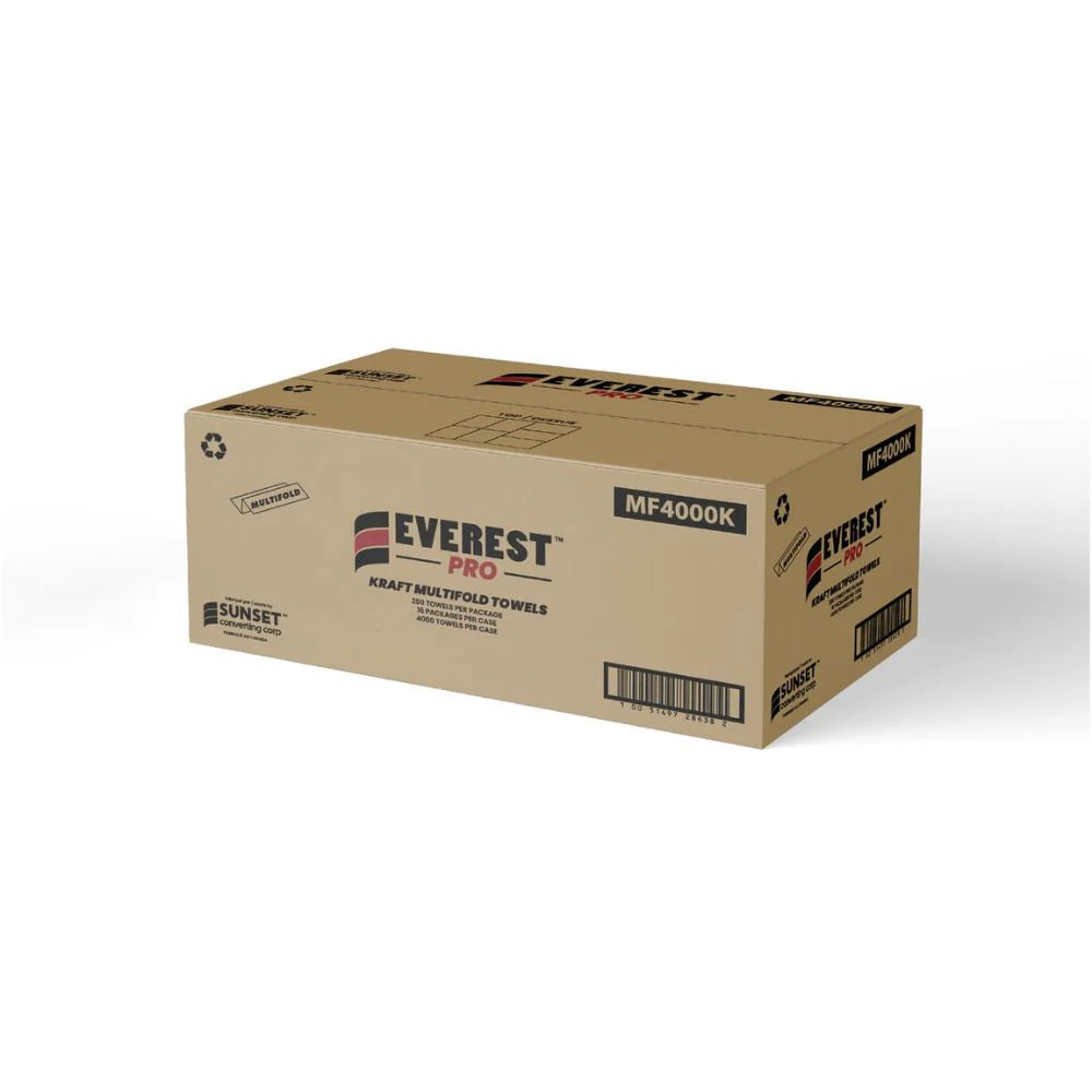 Everest Pro Kraft White Multifold Paper Towel - (1 Ply)