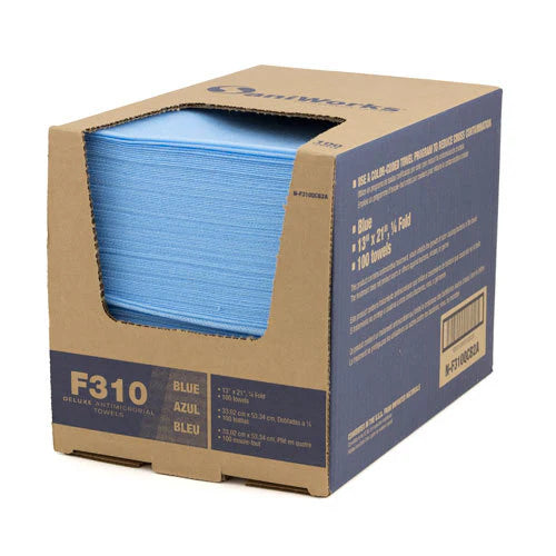 Deluxe Towels Blue Food Service Towels 13"x21"