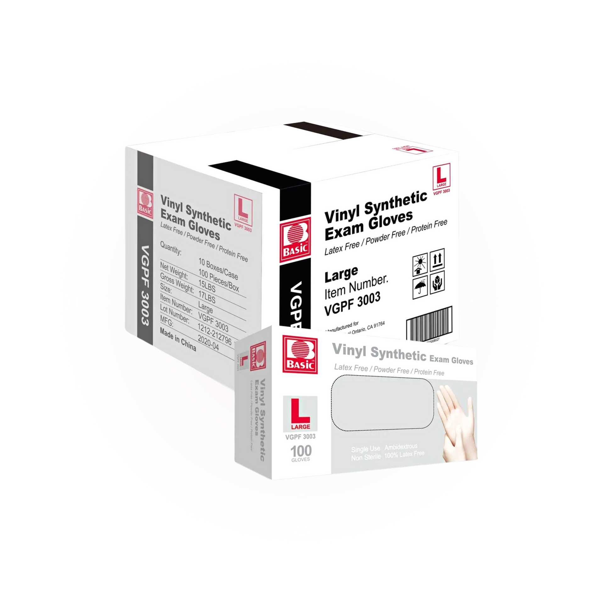 Intco Basic Vinyl Examination Gloves – AGMD Group