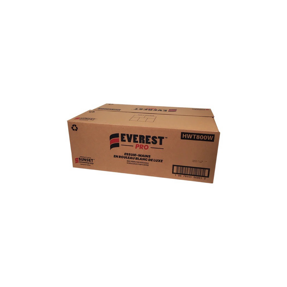Everest Pro White Paper Towel 800 Ft.