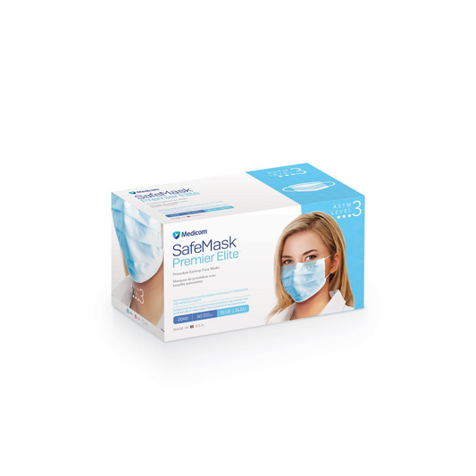 Medicom Safe Mask Disposable 3-Ply Mask | ASTM Level 3