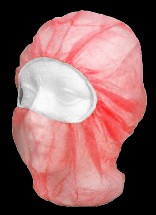 Safe-T Wear Balaclava Hoods – Red - Case of 1000 Pcs - AGMD Group