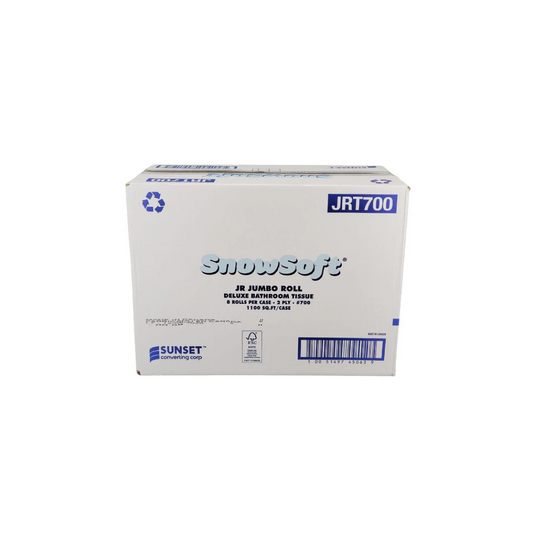 Snow Soft White 2-Ply 700 Ft. Jumbo Roll Bath Tissues